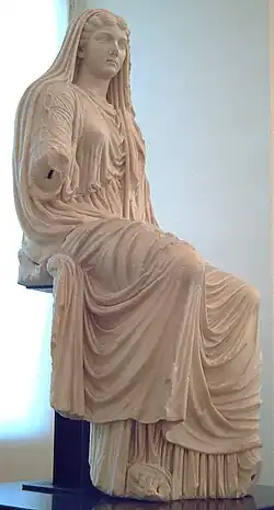 Estatua sedente de Livia Drusilla