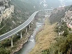 řeka u Olesa de Montserrat