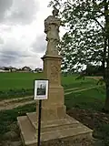 Loštice, socha svatého Jana Nepomuckého při silnici z Mohelnice.JPG