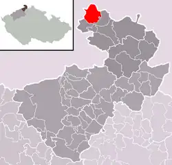 Lobendava na mapě