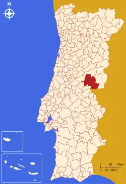 Castelo Branco na mapě