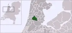 Zaanstad na mapě