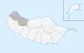 Mapa okresu Porto Moniz