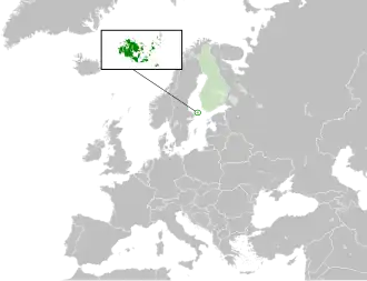Poloha Aland