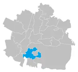 Třebeš na mapě
