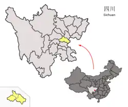 C’-jang na mapě