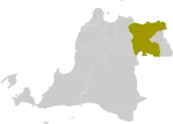 Tangerang na mapě