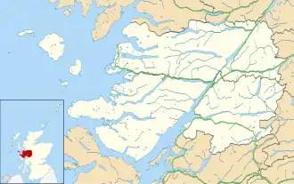 Arisaig na mapě