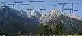Panorama hor Loferer Steinberge