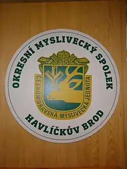 Logo ČMMJ, Okresní myslivecká společnost Havlíčkův Brod