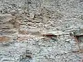 Křídové sedimenty v nadloží