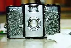 Přední strana fotoaparátu