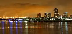 Long Beach v noci