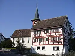 Reformovaný kostel a budova fary