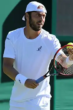 Paolo Lorenzi ve Wimbledonu 2018