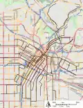 Síť žlutých tramvají Los Angeles Railway
