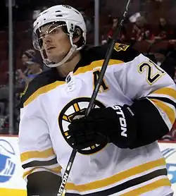 Eriksson v dresu Bruins (2016)