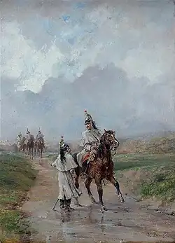 Dragoun na koni, soukr. sbírka