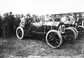 Louis Wagner před Grand Prix Francie v Dieppe (1908)