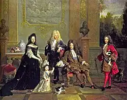 rodina Ludvíka XIV.