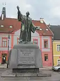 Pomník Jana Husa v Lounech