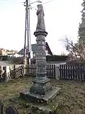 Lučany nad Nisou-Frajšic - socha svatého Františka (5).JPG