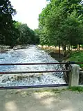 Stará řeka – začátek, od splavu na rozvodí, vyšší stav vody (2005)