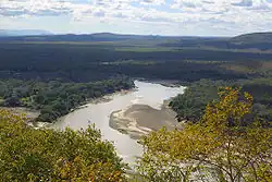 řeka v národním parku Jižní Luangwa