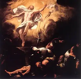 Vzkříšení, Luca Giordano, po roce 1665