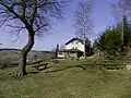 Horská chata na Luckém vrchu ve 3D