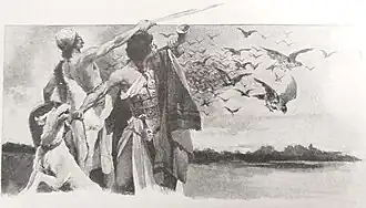 Lucká válka (ilustrace Staré pověsti české)