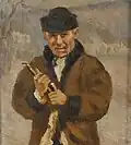 Ludvík Ehrenhaft Muž s fajfkou (1928)