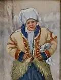 Ludvík Ehrenhaft Selka v kožuchu (1929)