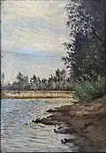 Ludvík Ehrenhaft Zákoutí řeky Moravy (1917)