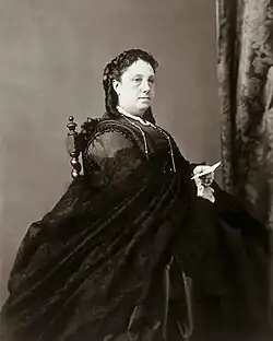 Fotografie infantky Luisy, asi 1870