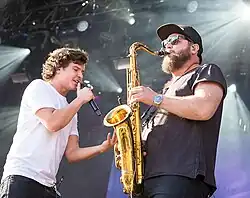 Kapela Lukas Graham v červenci 2016