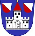 Znak městyse Lukov