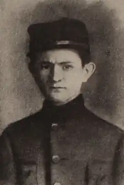 Lumír Březovský v uniformě Cizinecké legie (1914)