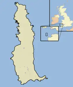 Mapa Lundy
