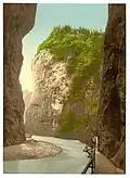 historické pohledy na Aareschlucht