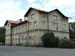 Nádraží v Lužné u Rakovníka