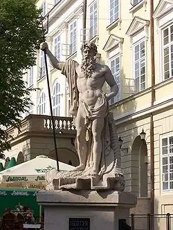 Socha Neptuna na Rynku