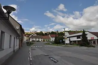 Silnice II/376 v Lysicích