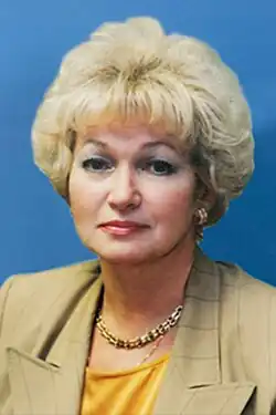 Ljudmila Borisovna Narusova (18. listopadu 2015)