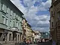 Část hlavní třídy
