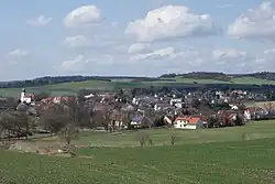 Měčín od Bíluk