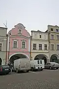 Měšťanský dům (Litomyšl), Smetanovo nám. 106 a 107.JPG