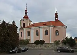 Kostel sv. Michaela arch. v Mělnickém Vtelnu