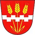 Znak obce Měrovice nad Hanou