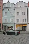 Městské domy (Pardubice), Pernštýnské nám. 56 a 57.JPG